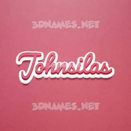johnsilas in Red Scribble style - 3D name wallpaper johnsilas in Red Scribble style - 3D name wallpaper