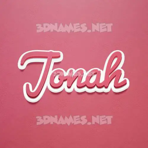 jonah in Red Scribble style - 3D name wallpaper jonah in Red Scribble style - 3D name wallpaper