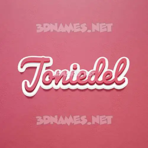 joniedel in Red Scribble style - 3D name wallpaper joniedel in Red Scribble style - 3D name wallpaper