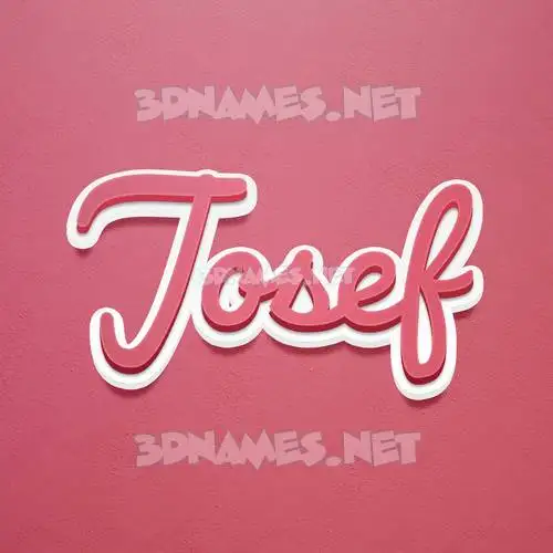 josef in Red Scribble style - 3D name wallpaper josef in Red Scribble style - 3D name wallpaper