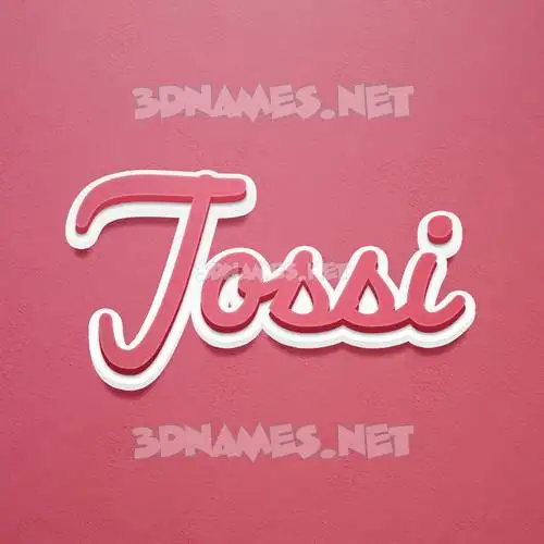 jossi in Red Scribble style - 3D name wallpaper jossi in Red Scribble style - 3D name wallpaper