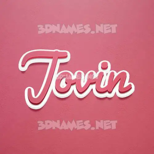 jovin in Red Scribble style - 3D name wallpaper jovin in Red Scribble style - 3D name wallpaper
