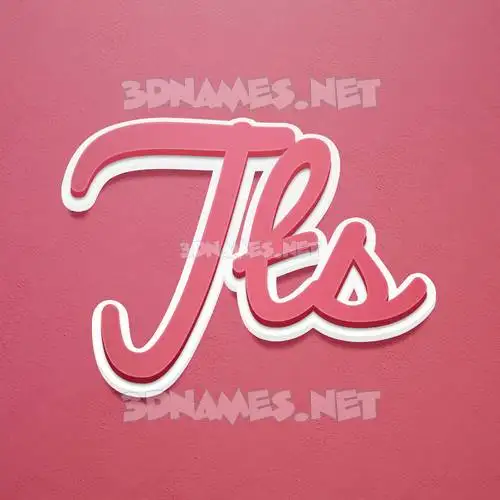 jts in Red Scribble style - 3D name wallpaper jts in Red Scribble style - 3D name wallpaper