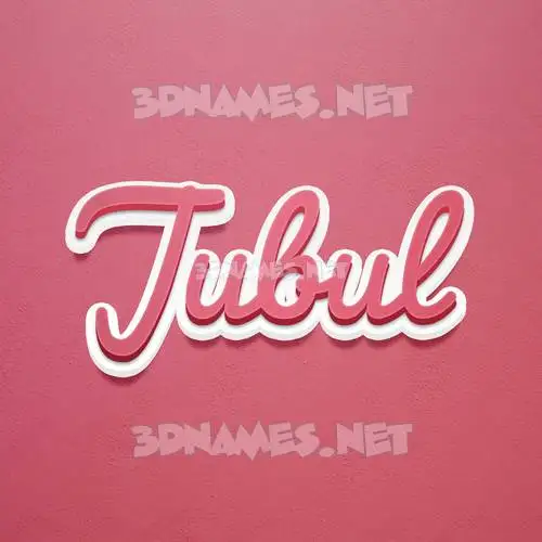 jubul in Red Scribble style - 3D name wallpaper jubul in Red Scribble style - 3D name wallpaper