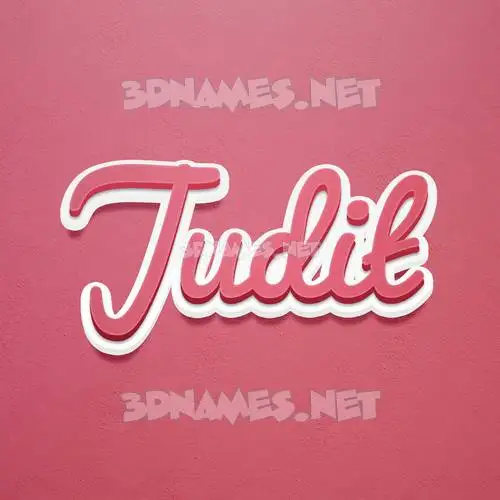 judit in Red Scribble style - 3D name wallpaper judit in Red Scribble style - 3D name wallpaper