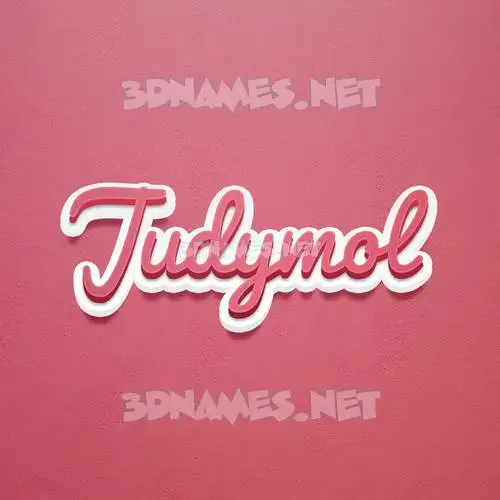 judymol in Red Scribble style - 3D name wallpaper judymol in Red Scribble style - 3D name wallpaper