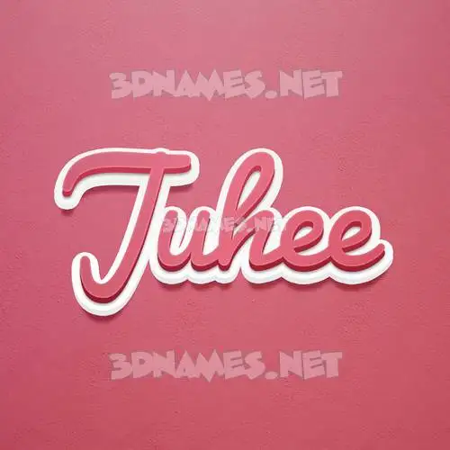 juhee in Red Scribble style - 3D name wallpaper juhee in Red Scribble style - 3D name wallpaper