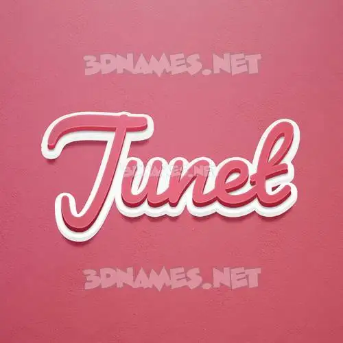 junet in Red Scribble style - 3D name wallpaper junet in Red Scribble style - 3D name wallpaper