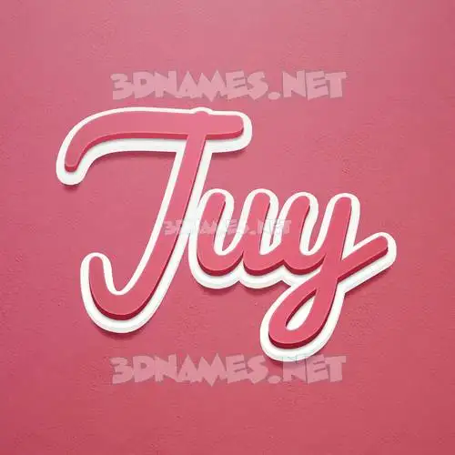 juy in Red Scribble style - 3D name wallpaper juy in Red Scribble style - 3D name wallpaper