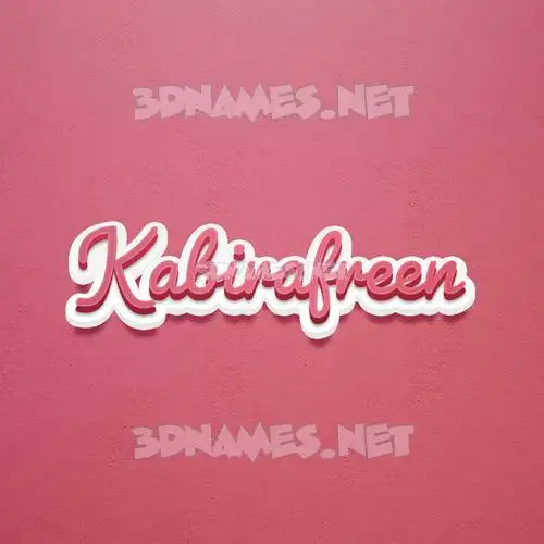 kabirafreen in Red Scribble style - 3D name wallpaper kabirafreen in Red Scribble style - 3D name wallpaper