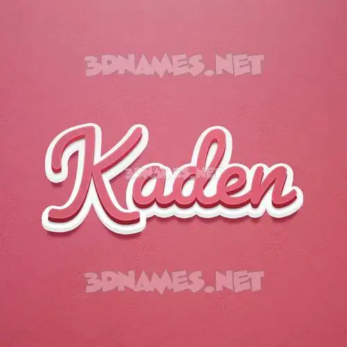 kaden in Red Scribble style - 3D name wallpaper kaden in Red Scribble style - 3D name wallpaper