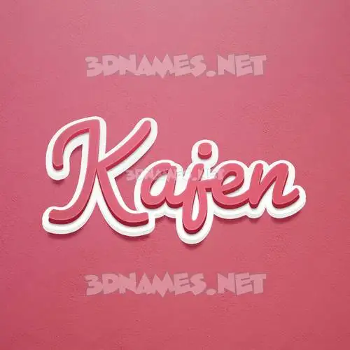 kajen in Red Scribble style - 3D name wallpaper kajen in Red Scribble style - 3D name wallpaper
