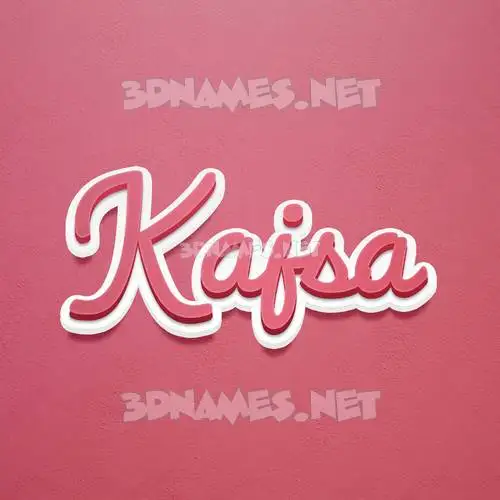 kajsa in Red Scribble style - 3D name wallpaper kajsa in Red Scribble style - 3D name wallpaper