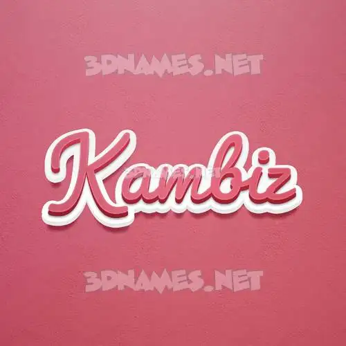 kambiz in Red Scribble style - 3D name wallpaper kambiz in Red Scribble style - 3D name wallpaper