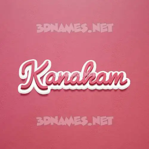 kanakam in Red Scribble style - 3D name wallpaper kanakam in Red Scribble style - 3D name wallpaper