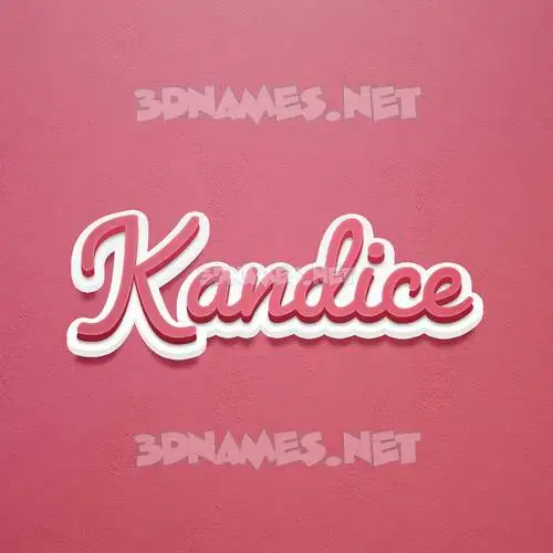 kandice in Red Scribble style - 3D name wallpaper kandice in Red Scribble style - 3D name wallpaper
