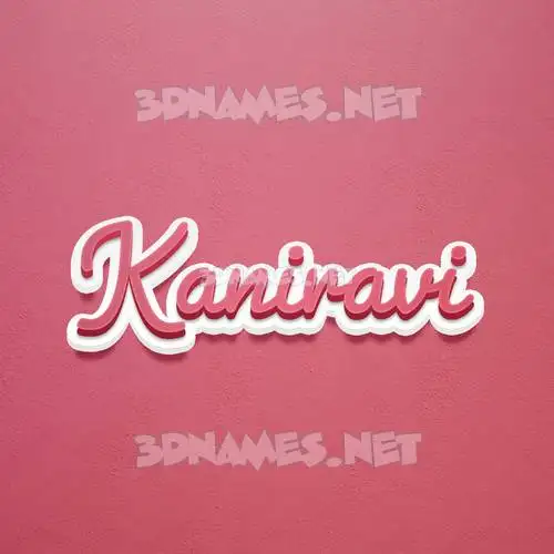kaniravi in Red Scribble style - 3D name wallpaper kaniravi in Red Scribble style - 3D name wallpaper