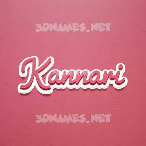 kannari in Red Scribble style - 3D name wallpaper kannari in Red Scribble style - 3D name wallpaper