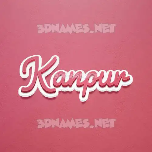 kanpur in Red Scribble style - 3D name wallpaper kanpur in Red Scribble style - 3D name wallpaper