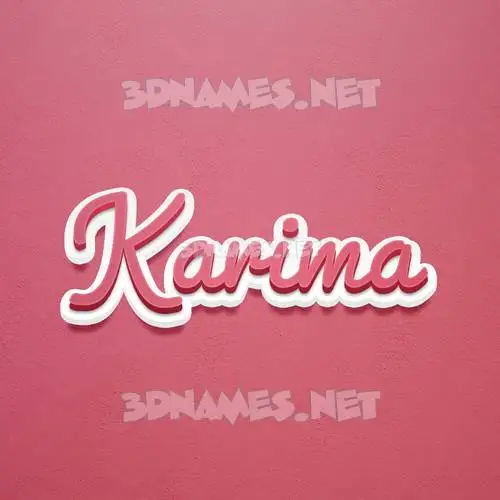 karima in Red Scribble style - 3D name wallpaper karima in Red Scribble style - 3D name wallpaper