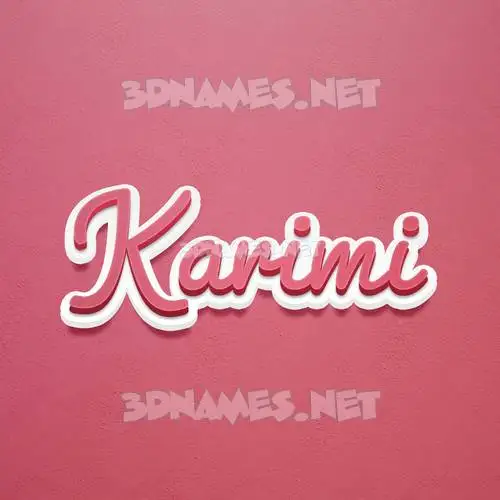 karimi in Red Scribble style - 3D name wallpaper karimi in Red Scribble style - 3D name wallpaper