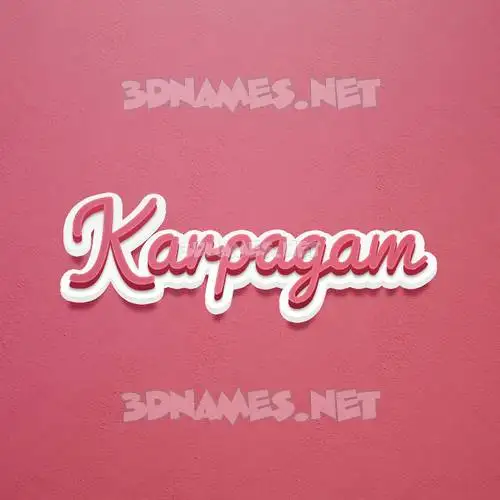 karpagam in Red Scribble style - 3D name wallpaper karpagam in Red Scribble style - 3D name wallpaper