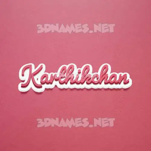 karthikchan in Red Scribble style - 3D name wallpaper karthikchan in Red Scribble style - 3D name wallpaper