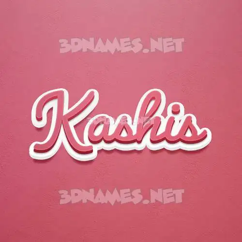kashis in Red Scribble style - 3D name wallpaper kashis in Red Scribble style - 3D name wallpaper