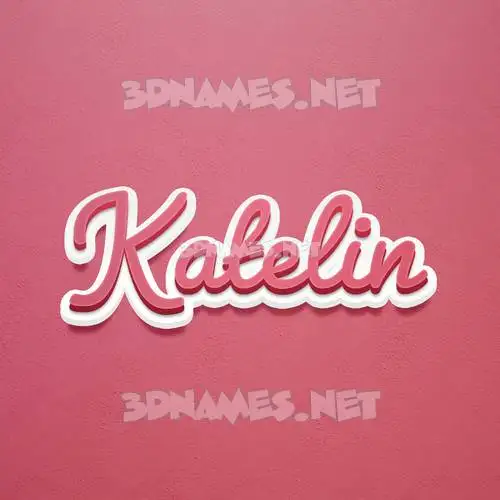katelin in Red Scribble style - 3D name wallpaper katelin in Red Scribble style - 3D name wallpaper