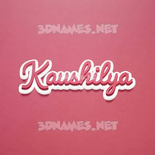 kaushilya in Red Scribble style - 3D name wallpaper kaushilya in Red Scribble style - 3D name wallpaper