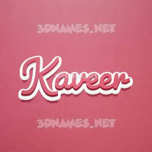 kaveer in Red Scribble style - 3D name wallpaper kaveer in Red Scribble style - 3D name wallpaper