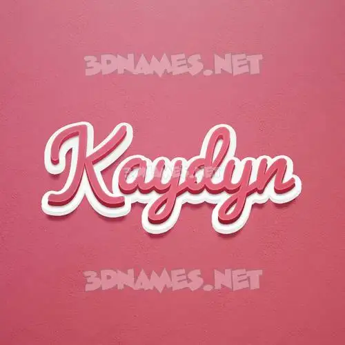 kaydyn in Red Scribble style - 3D name wallpaper kaydyn in Red Scribble style - 3D name wallpaper