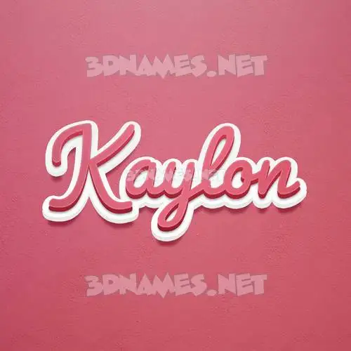 kaylon in Red Scribble style - 3D name wallpaper kaylon in Red Scribble style - 3D name wallpaper