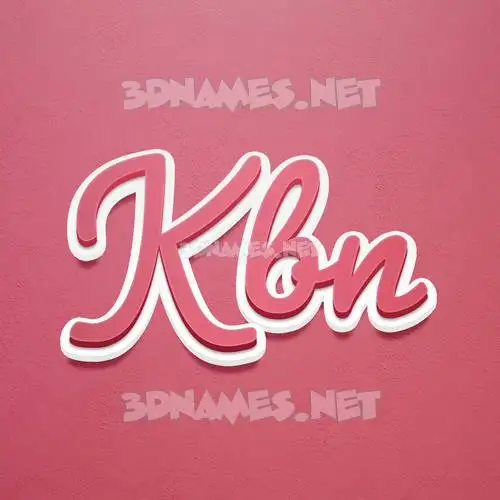 kbn in Red Scribble style - 3D name wallpaper kbn in Red Scribble style - 3D name wallpaper