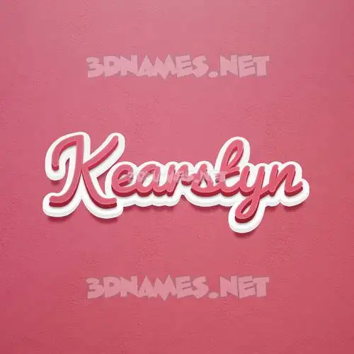 kearstyn in Red Scribble style - 3D name wallpaper kearstyn in Red Scribble style - 3D name wallpaper