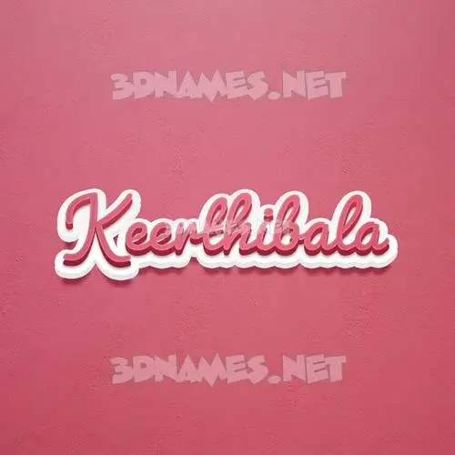keerthibala in Red Scribble style - 3D name wallpaper keerthibala in Red Scribble style - 3D name wallpaper