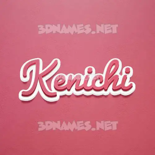 kenichi in Red Scribble style - 3D name wallpaper kenichi in Red Scribble style - 3D name wallpaper