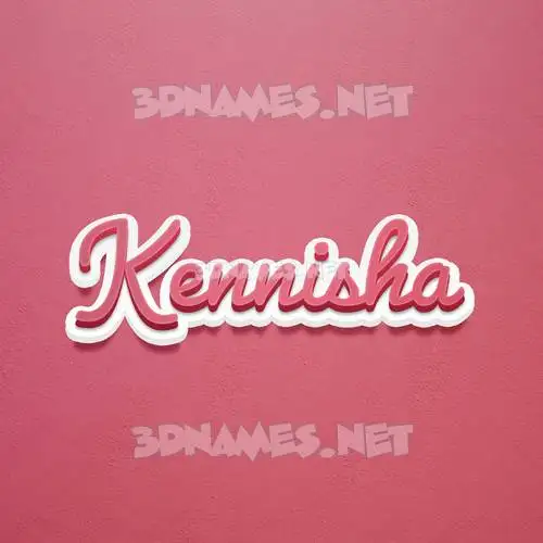 kennisha in Red Scribble style - 3D name wallpaper kennisha in Red Scribble style - 3D name wallpaper
