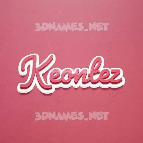 keontez in Red Scribble style - 3D name wallpaper keontez in Red Scribble style - 3D name wallpaper