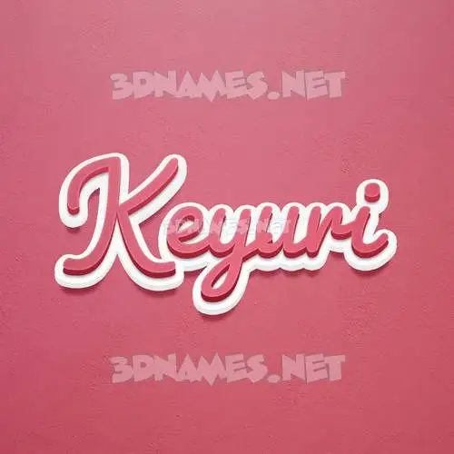 keyuri in Red Scribble style - 3D name wallpaper keyuri in Red Scribble style - 3D name wallpaper