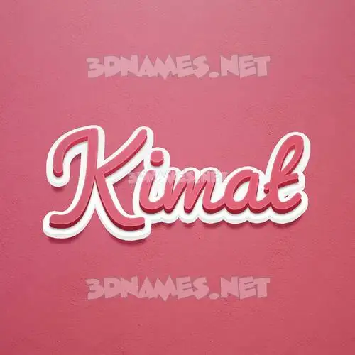 kimat in Red Scribble style - 3D name wallpaper kimat in Red Scribble style - 3D name wallpaper