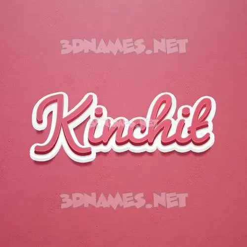 kinchit in Red Scribble style - 3D name wallpaper kinchit in Red Scribble style - 3D name wallpaper