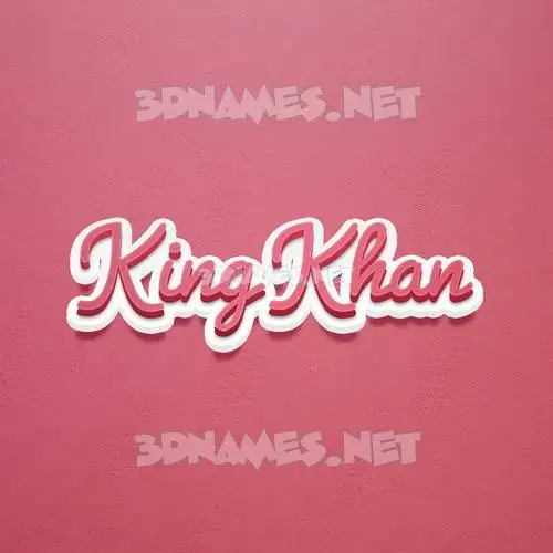king khan in Red Scribble style - 3D name wallpaper king khan in Red Scribble style - 3D name wallpaper