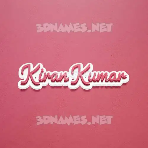 kiran kumar in Red Scribble style - 3D name wallpaper kiran kumar in Red Scribble style - 3D name wallpaper