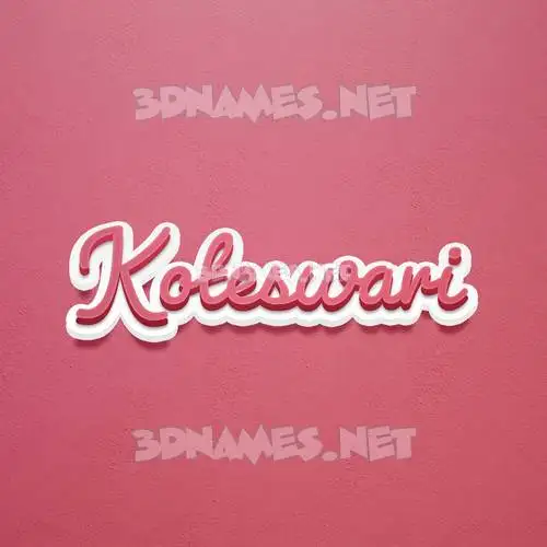 koteswari in Red Scribble style - 3D name wallpaper koteswari in Red Scribble style - 3D name wallpaper