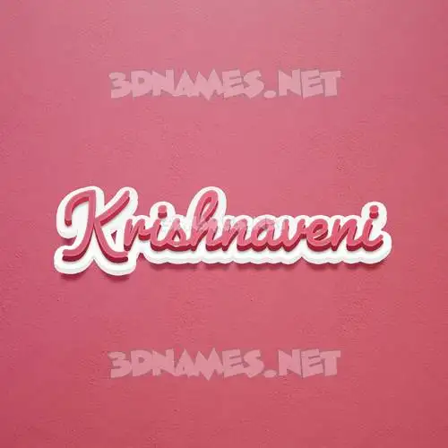 krishnaveni in Red Scribble style - 3D name wallpaper krishnaveni in Red Scribble style - 3D name wallpaper