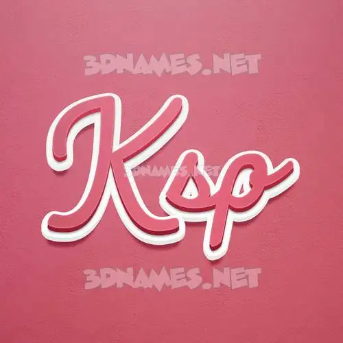 ksp in Red Scribble style - 3D name wallpaper ksp in Red Scribble style - 3D name wallpaper