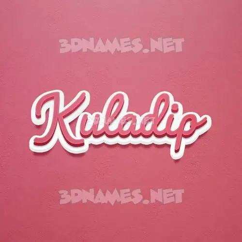 kuladip in Red Scribble style - 3D name wallpaper kuladip in Red Scribble style - 3D name wallpaper