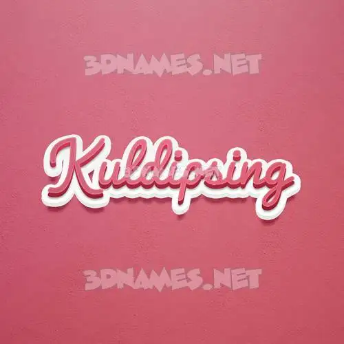 kuldipsing in Red Scribble style - 3D name wallpaper kuldipsing in Red Scribble style - 3D name wallpaper