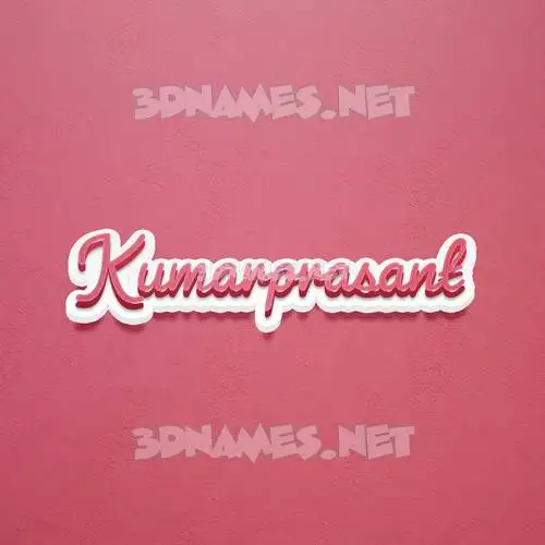 kumarprasant in Red Scribble style - 3D name wallpaper kumarprasant in Red Scribble style - 3D name wallpaper